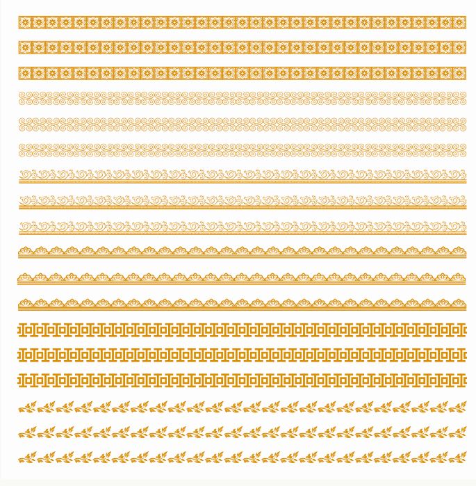 DROITES PARALLELES.18motifs