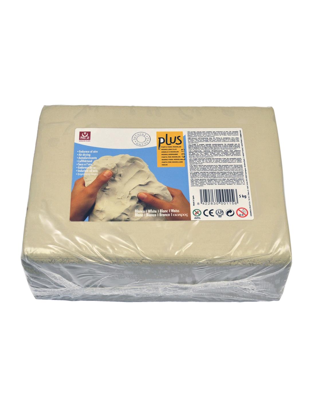 PATE PLUS BLANCHE AUTO-DURCISSANTE (PAIN DE 5KG)