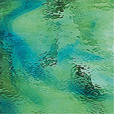 WATERGLASS 423-1W AQUA VERT-BLEU Dim300x280x3mm