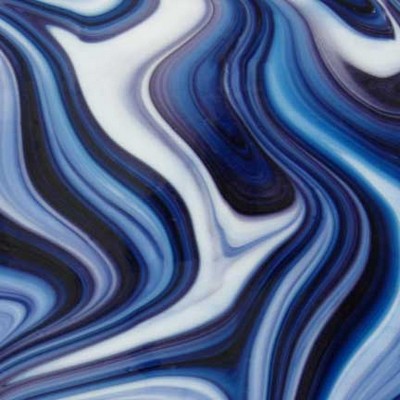 ST96/OA634-52SF OPALART BLEU/BLANC Dim.300x300x3mm