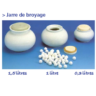 JARRE PORCELAINE 1 LITRE (avec billes)