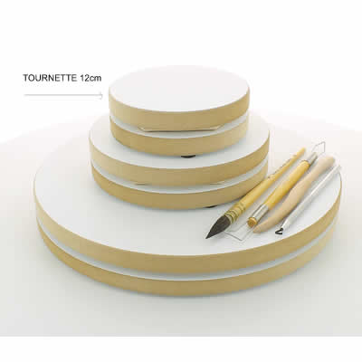 TOURNETTE BOIS DIAMETRE 120mm