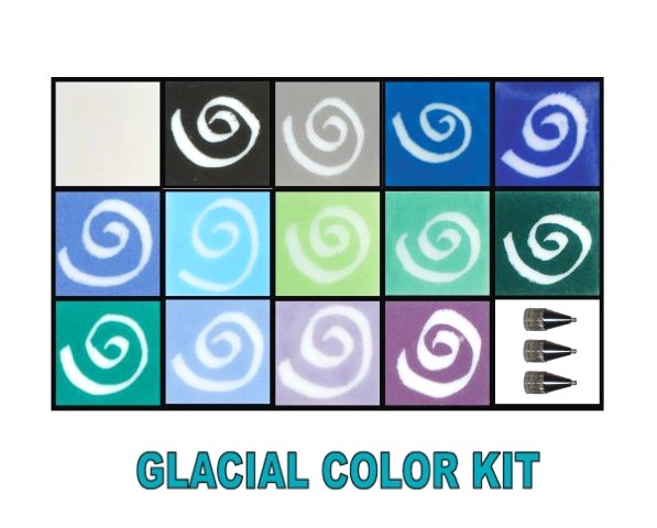 GLASSLINE KIT 14 COULEURS GLACIAL/GA34