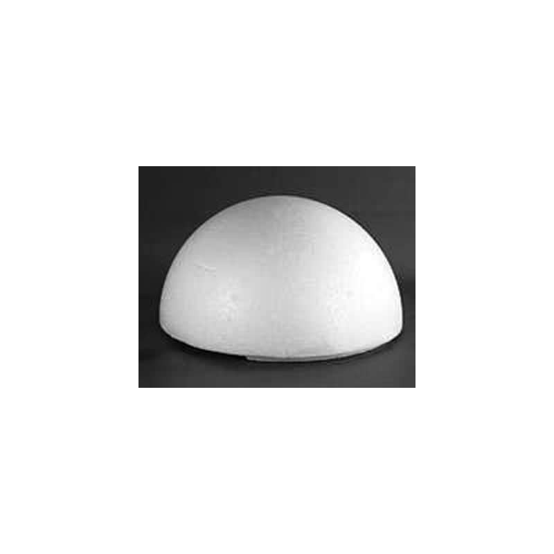 Boule polystyrene 30cm - demi sphères