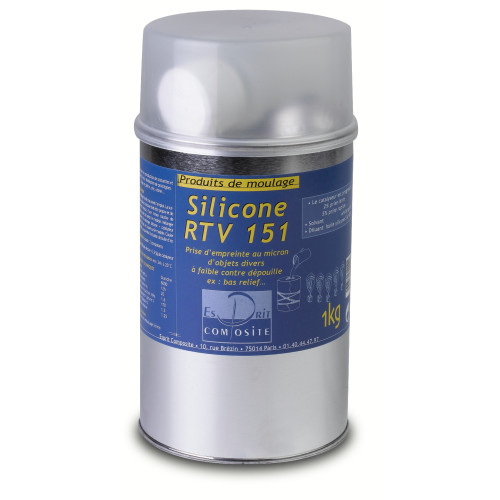 SILICONE RTV 151+Cata / 1Kg*