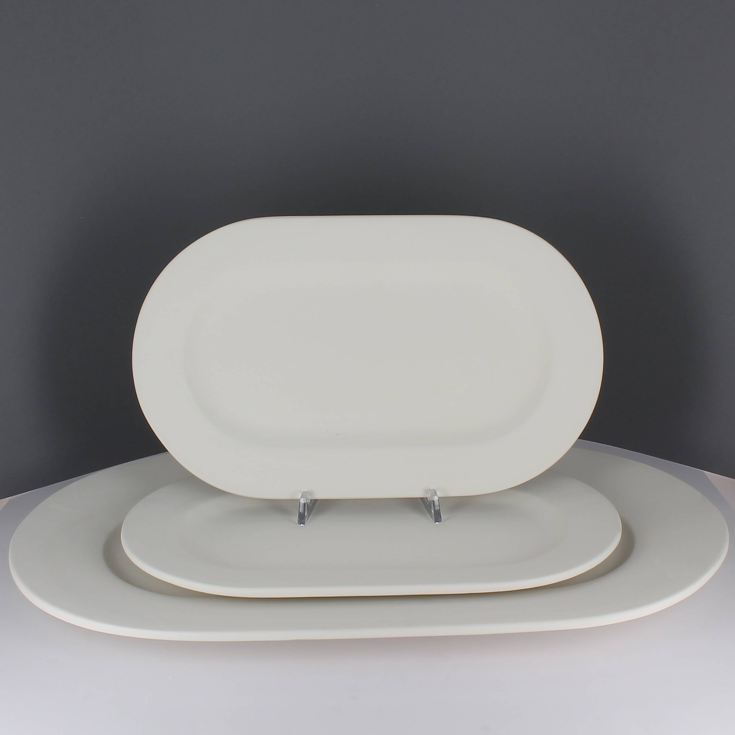 BISCUIT PLAT OVAL AILE 45