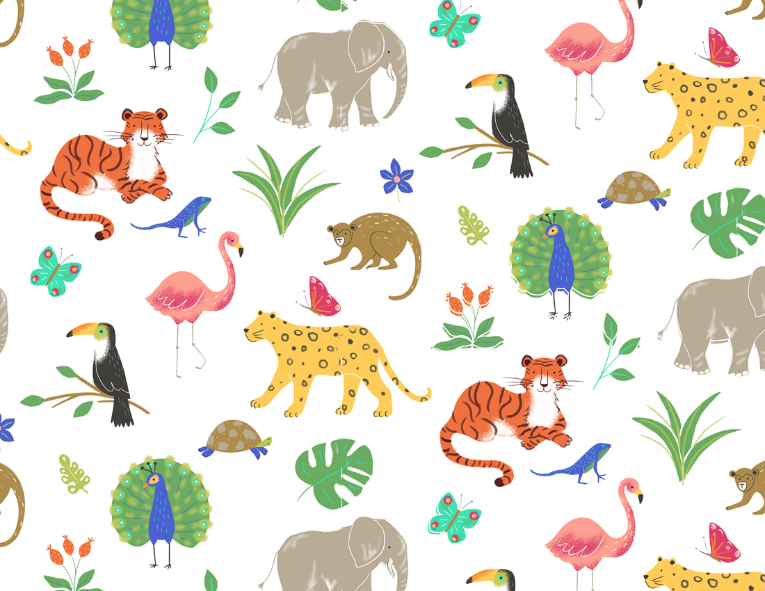 ZOO CHINTZ Dim.50x70cm