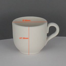 BISCUIT TASS CAFE EXPRESSO (Ø6CM) H5.5CM