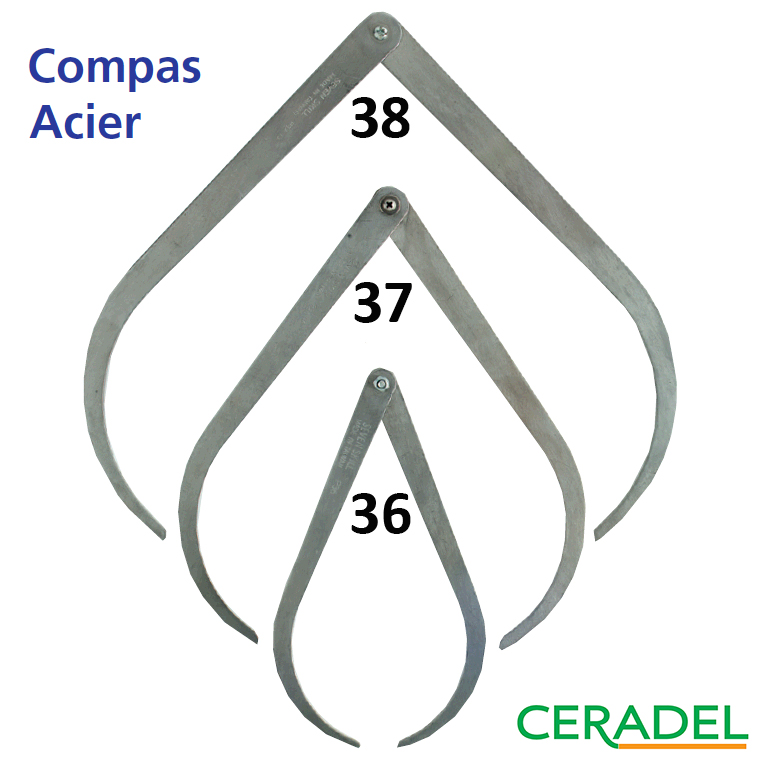 COMPAS ACIER