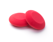 LOT DE 2 EPONGES RONDES ROUGES XIEM