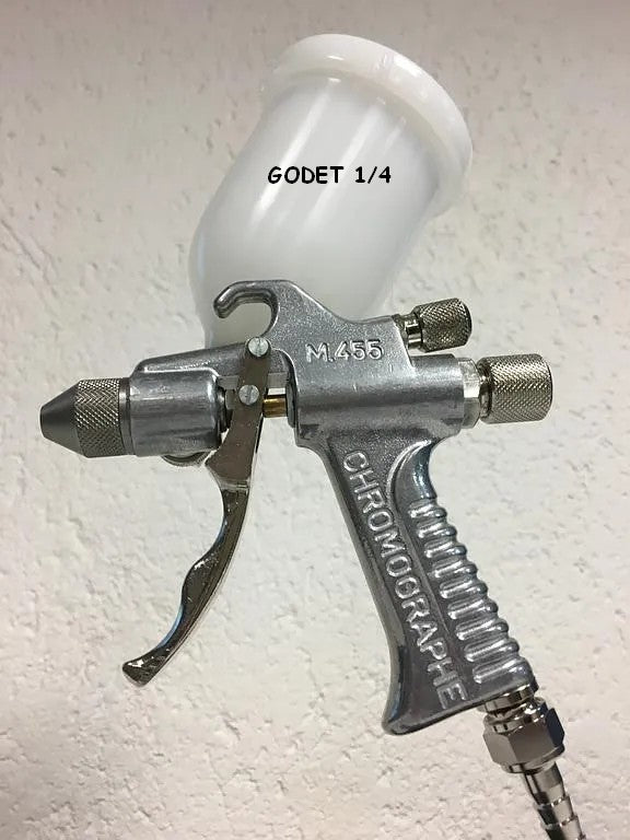 CHROMO M455 ROND/Deb3/Godet 1/4L