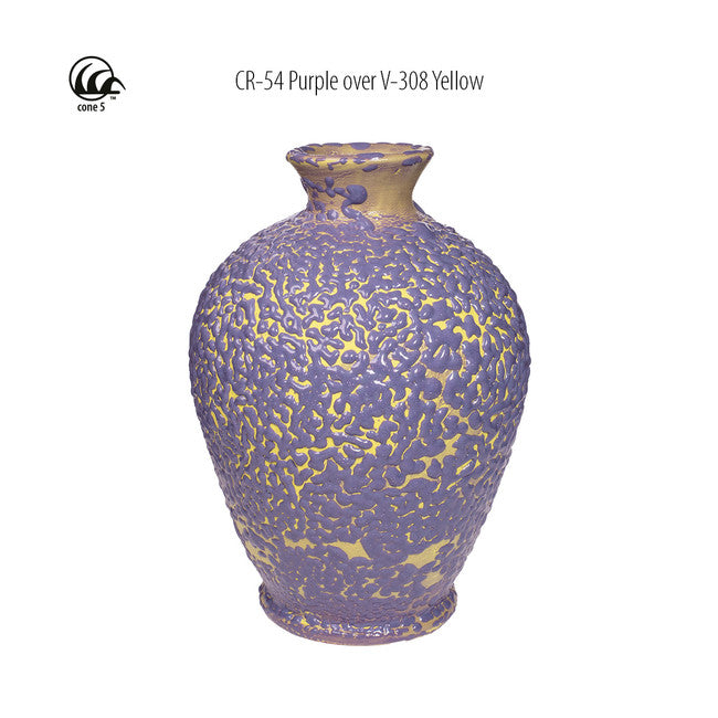 Émail grès à effets Amaco - CR54 Purple - 472ml