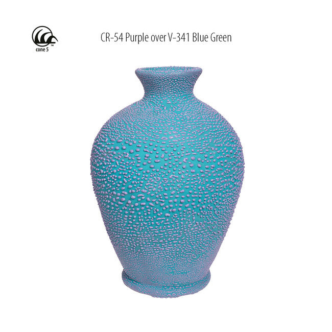 Émail grès à effets Amaco - CR54 Purple - 472ml