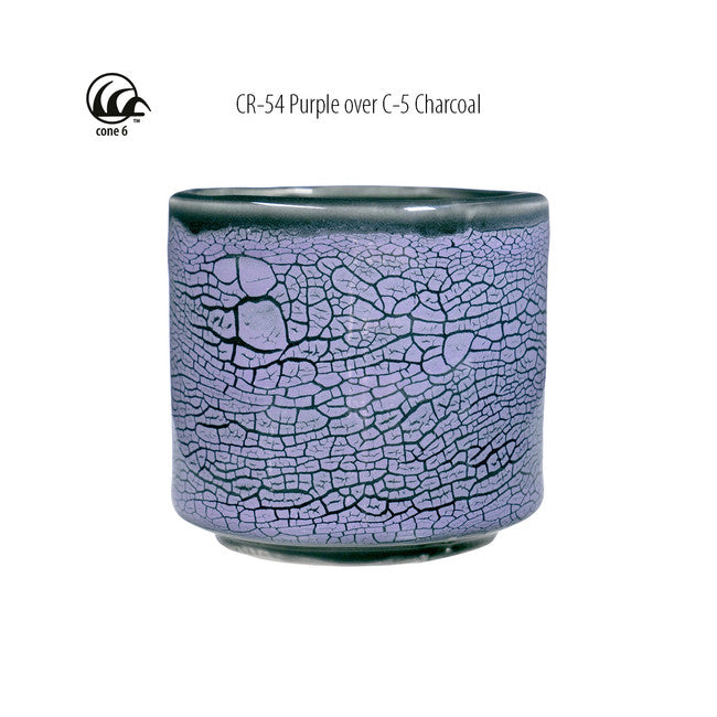 Émail grès à effets Amaco - CR54 Purple - 472ml