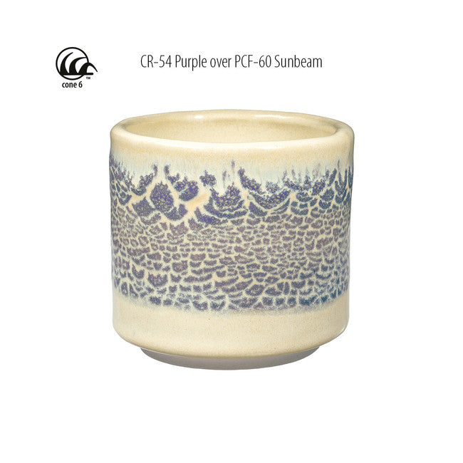 Émail grès à effets Amaco - CR54 Purple - 472ml