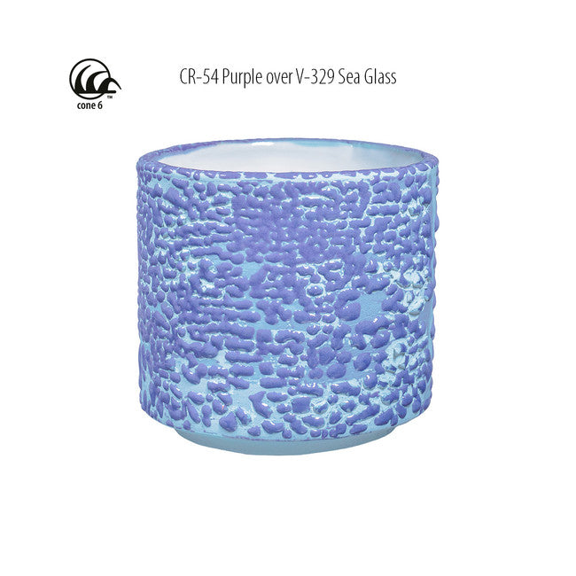 Émail grès à effets Amaco - CR54 Purple - 472ml