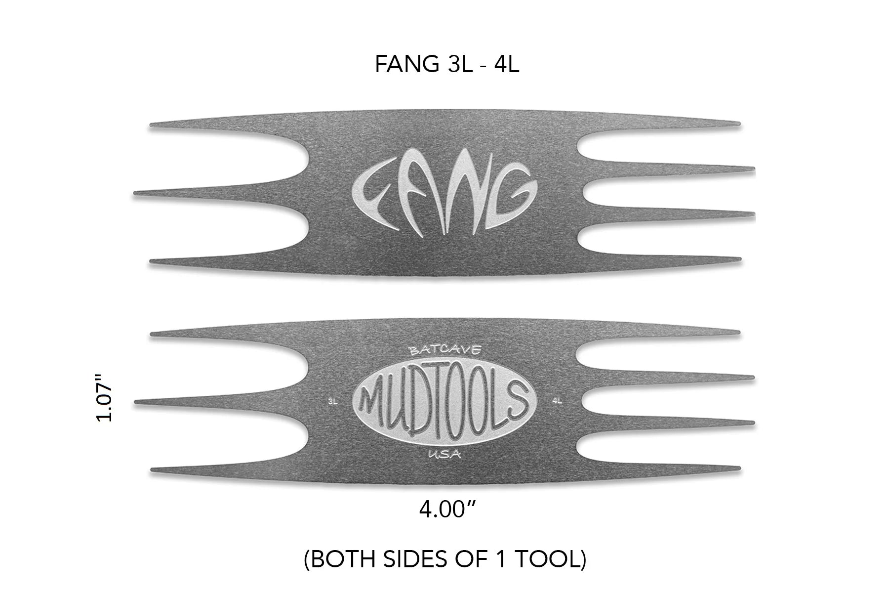OUTIL DE MARQUAGE ACIER INOXYDABLE FANG MUDTOOLS