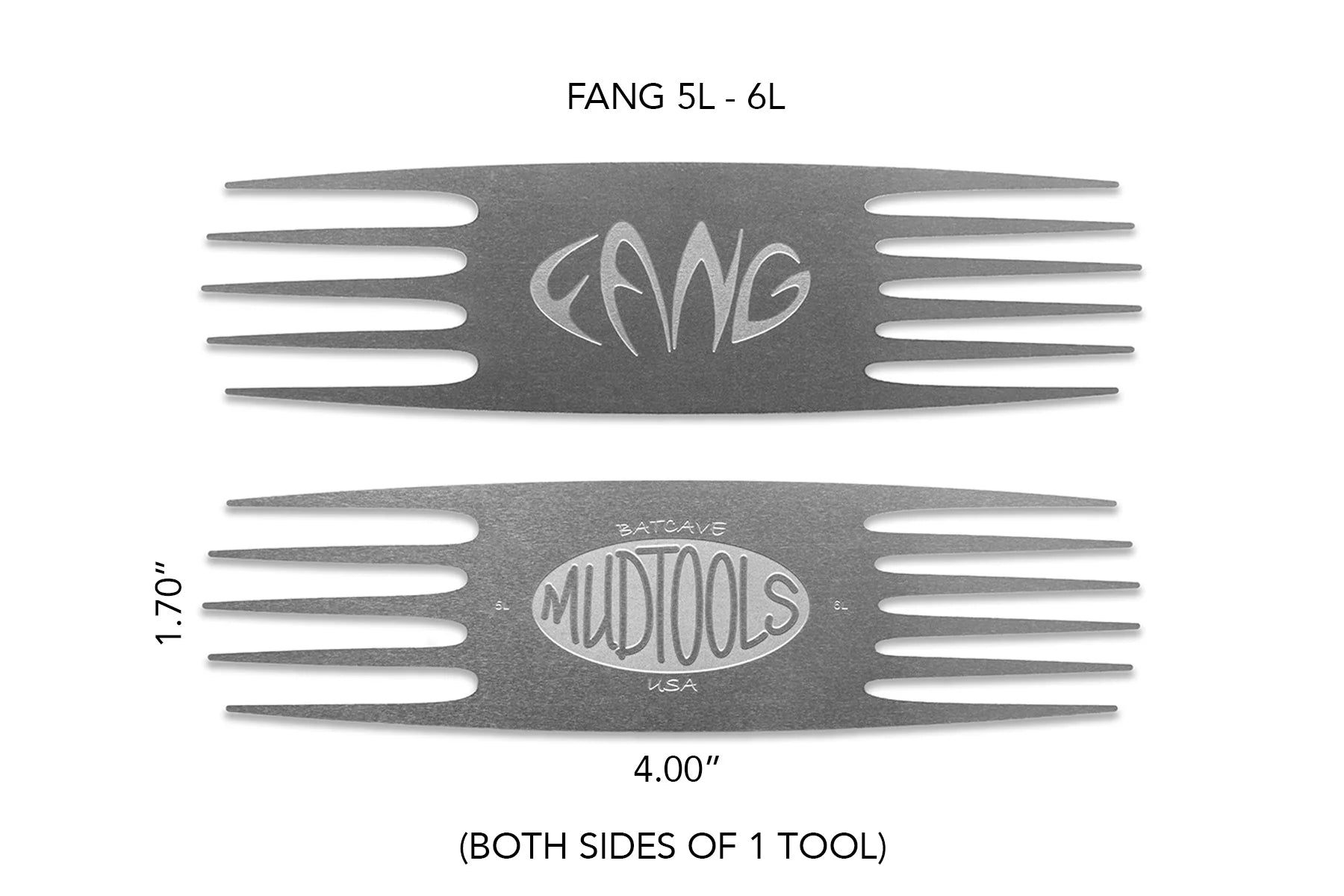 OUTIL DE MARQUAGE ACIER INOXYDABLE FANG MUDTOOLS