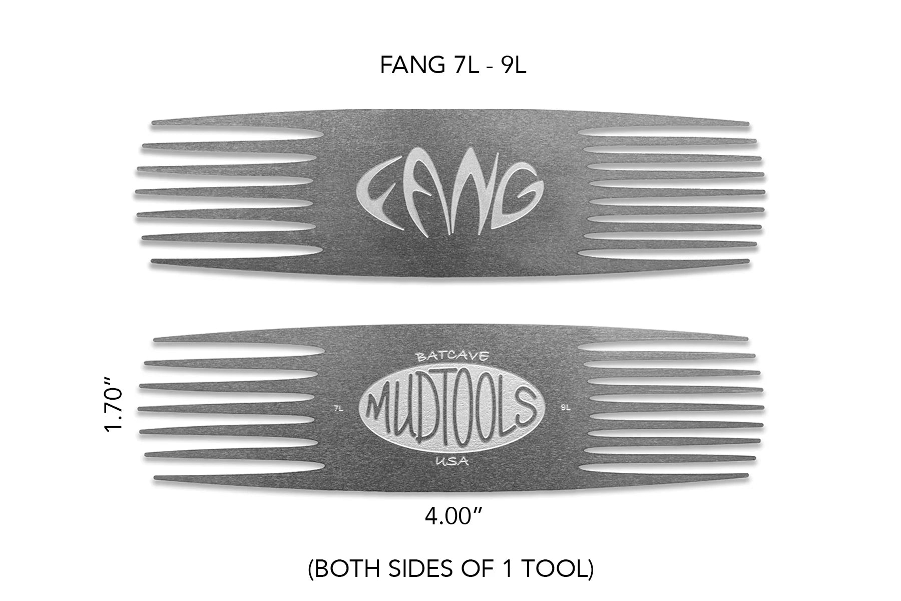 OUTIL DE MARQUAGE ACIER INOXYDABLE FANG MUDTOOLS