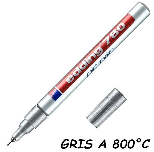 FEUTRE ARGENT - GRIS APRES CUISSON 800°C