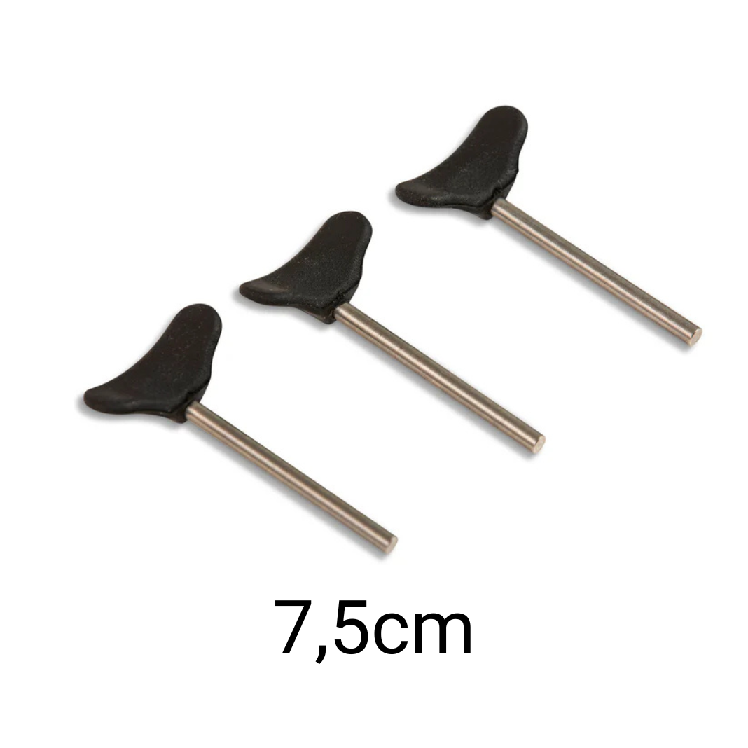 LOT DE 3 TIGES AVEC COUSSIN POUR GIFFIN GRIP