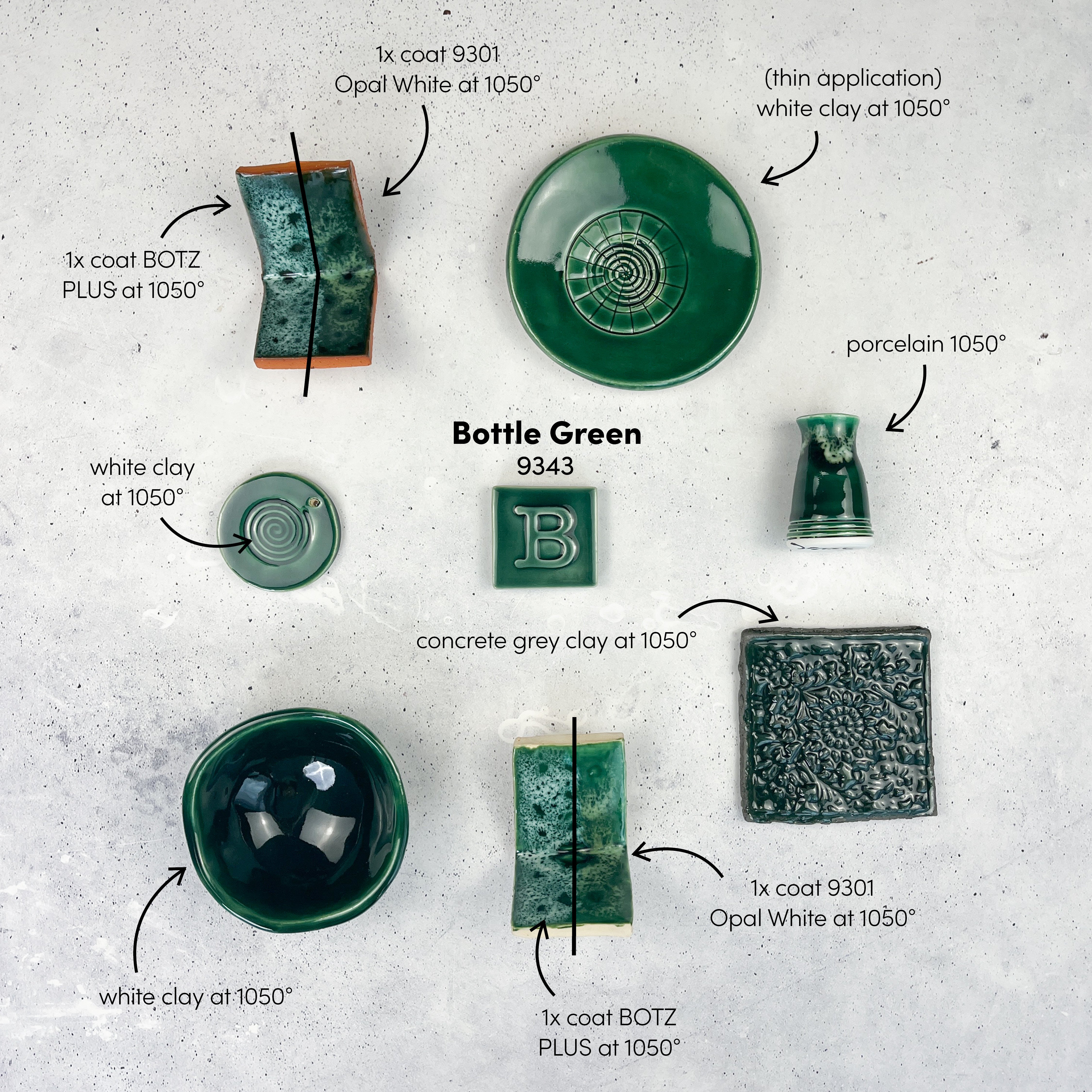 Émail Brilliant Botz - B9343 Vert bouteille