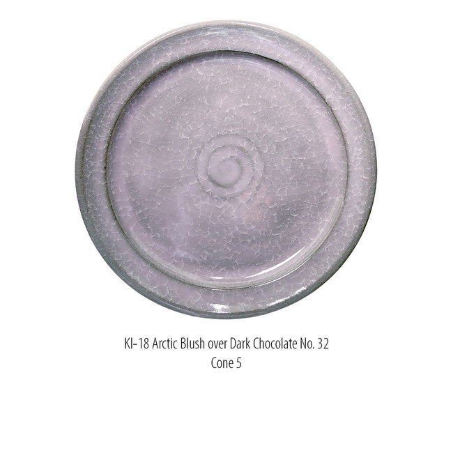 Émail à effets pour grès Amaco - KI18 Artic Blush - 472ml