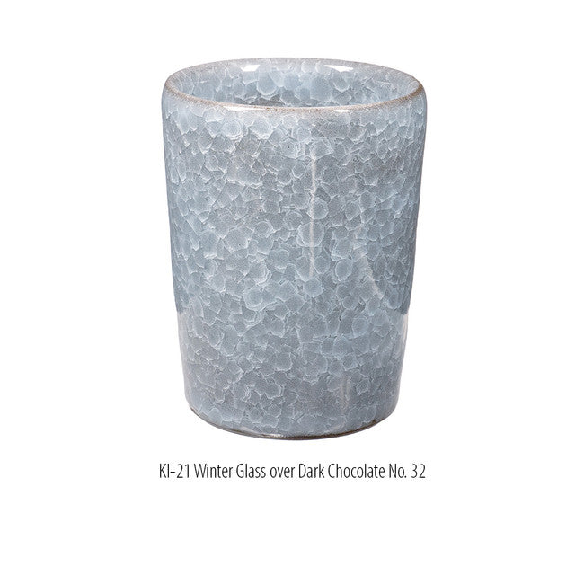 Émail à effets pour grès Amaco - KI21 Winter Glass - 472ml