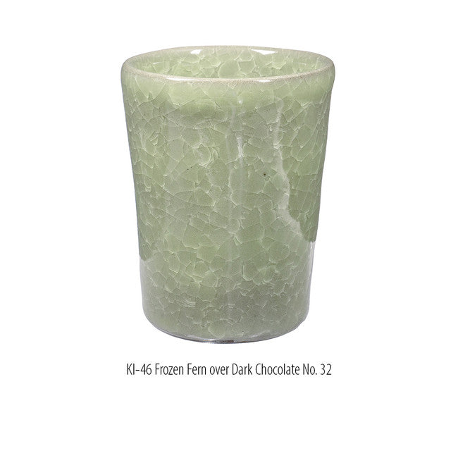 Émail à effets pour grès Amaco - KI46 Frozen Fern - 472ml