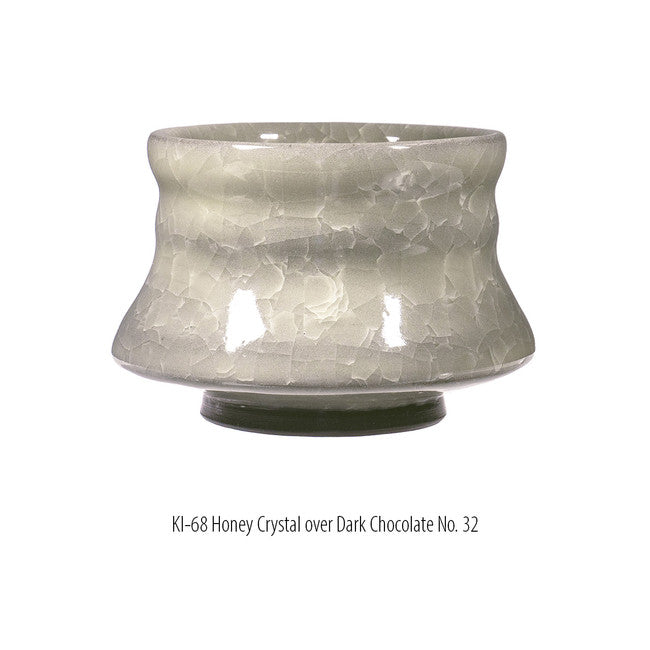 Émail à effets pour grès Amaco - KI68 Honey Crystal - 472ml