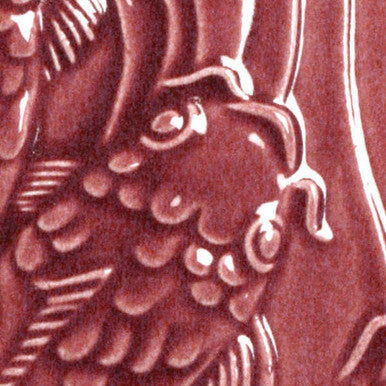 Émail brillant faïence Amaco - LG34 Red Brown