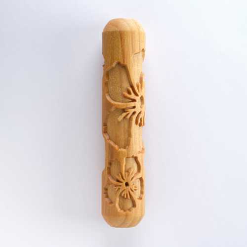 Rouleau bois texturé 2,5cm l=12cm - N°145