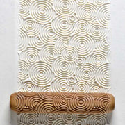 Rouleau bois texturé 2,5cm l=12cm - N°28