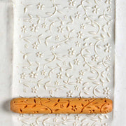 Rouleau bois 10cm - FLEURS - 42