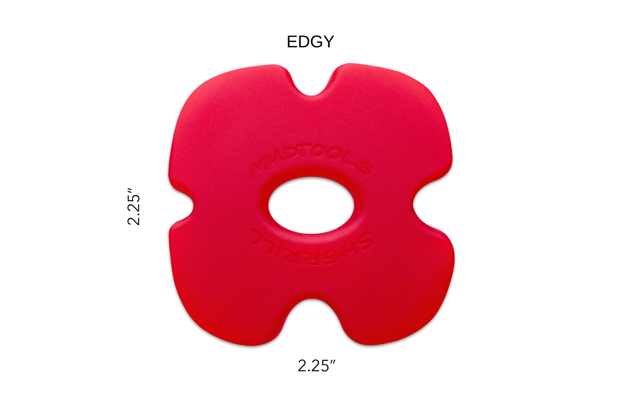ROTE FLEXIBLE TONWERKZEUGE (SEHR WEICH) MUDTOOLS