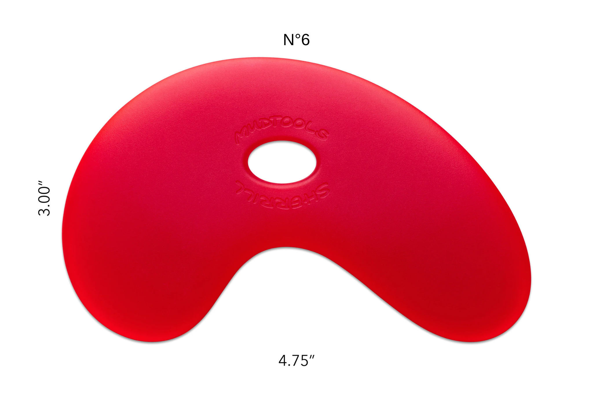 ROTE FLEXIBLE TONWERKZEUGE (SEHR WEICH) MUDTOOLS