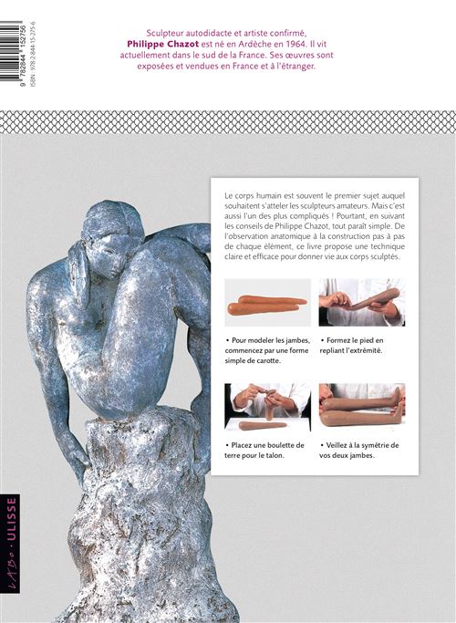 Livre - Le modelage du corps humain : La Silhouette (P. Chazot)