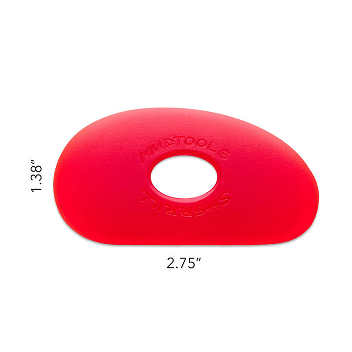 ROTE FLEXIBLE TONWERKZEUGE (SEHR WEICH) MUDTOOLS