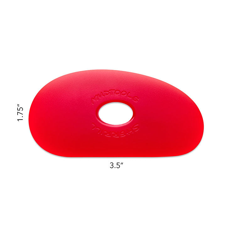 ROTE FLEXIBLE TONWERKZEUGE (SEHR WEICH) MUDTOOLS