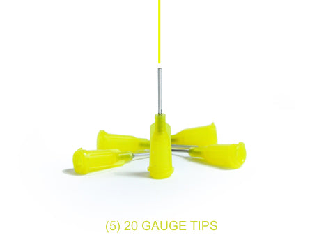 KIT DE 5 CANULES JAUNES 0.81MM XIEM