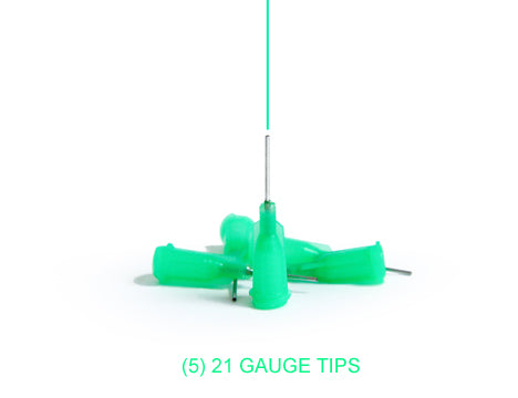 KIT DE 5 CANULES VERT TENDRE 0.72MM XIEM
