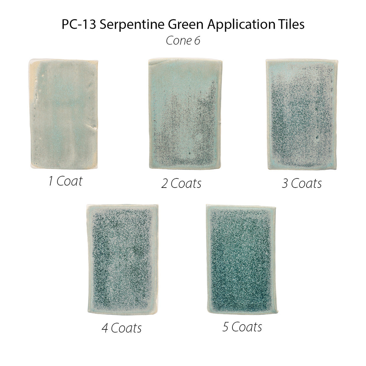 Émail à effets grès & porcelaine Amaco - PC13 Vert Serpentine (472ml)