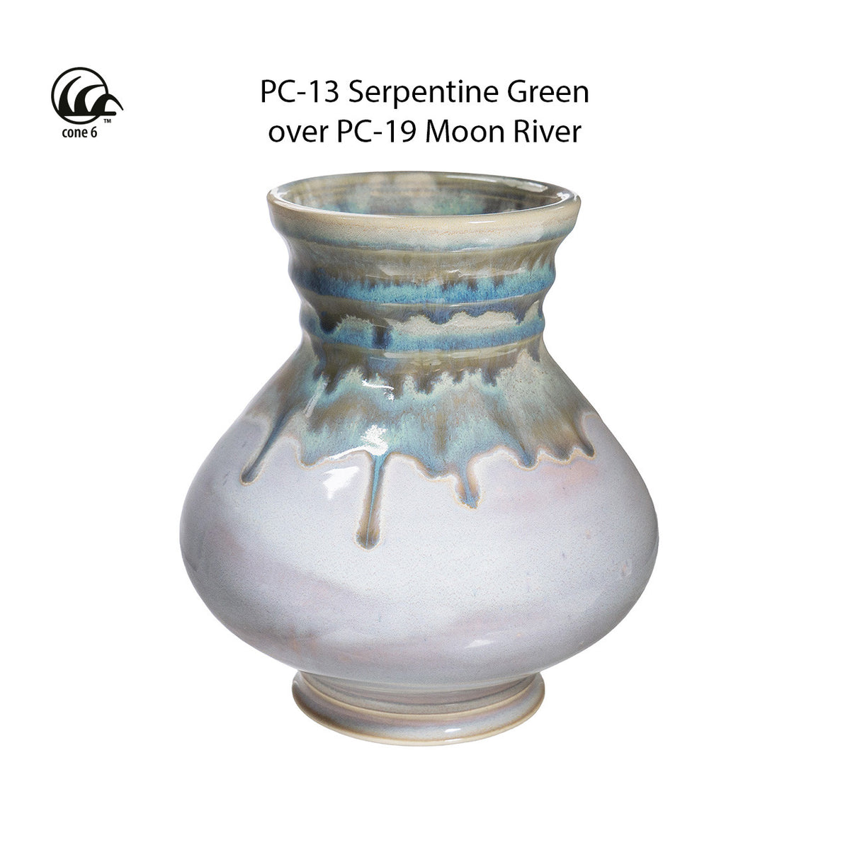 Émail à effets grès & porcelaine Amaco - PC19 Rivière de lune (472ml)