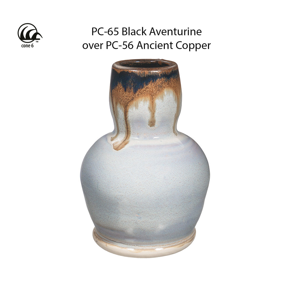 Émail à effets grès & porcelaine Amaco - PC19 Rivière de lune (472ml)