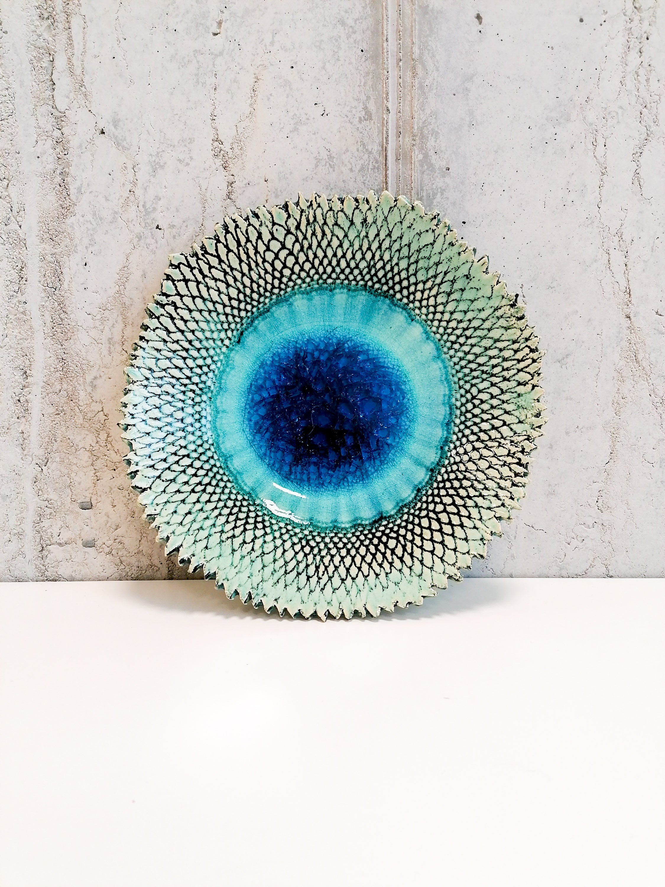 Émail Brilliant Botz - B9352 Turquoise craquelé