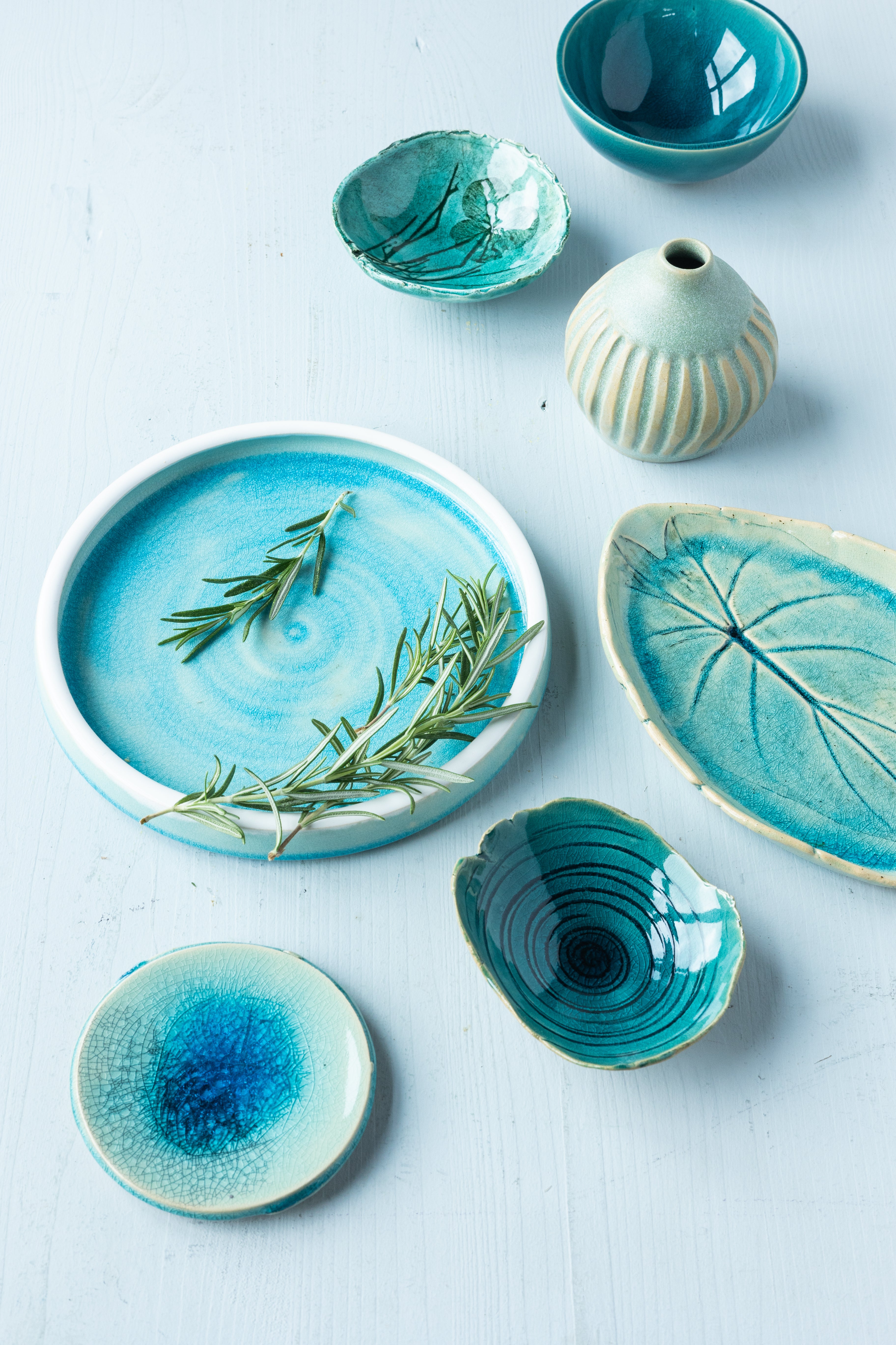 Émail Brilliant Botz - B9352 Turquoise craquelé