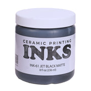 INK61 JET BLACK MAT (236ML) AMACO