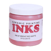 INK87 BRIGHT RED MAT (236ML) AMACO