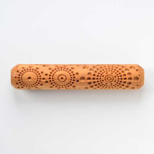 Rouleau bois texturé 2,5cm l=12cm - N°126