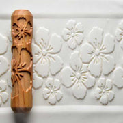 Rouleau bois texturé 2,5cm l=12cm - N°145